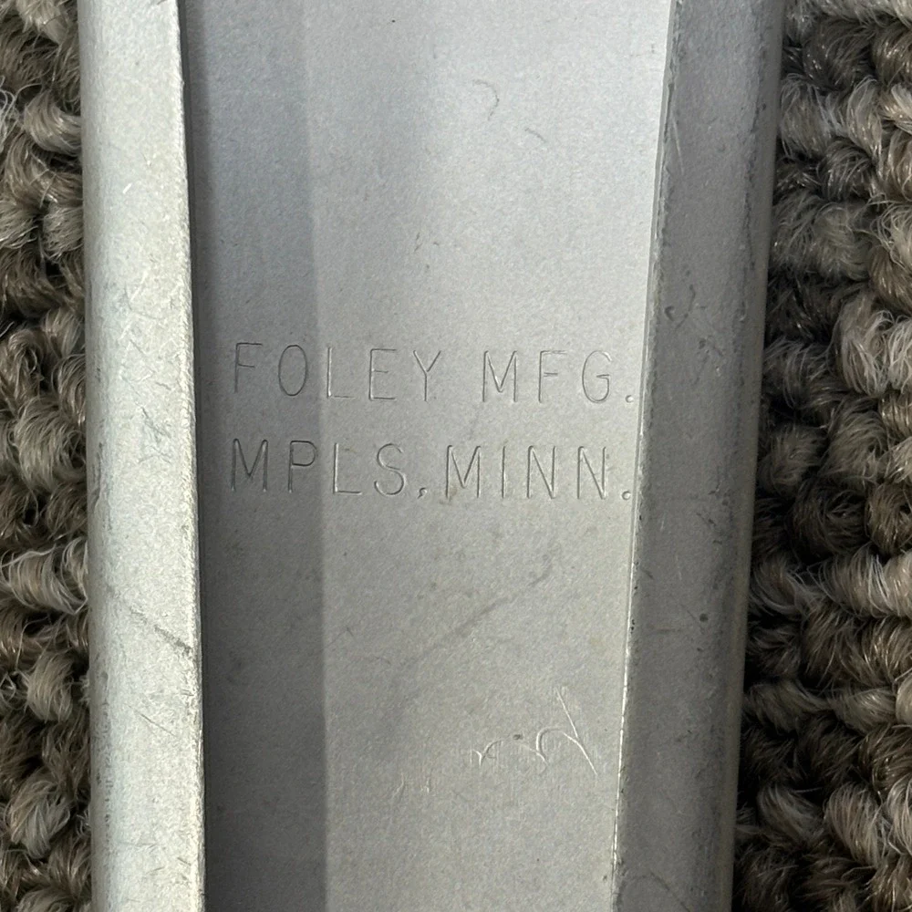 Foley Canning Funnel Silver Aluminum Vintage Kitchen Tool Square Top